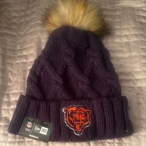 NFL Women's Knit Beanie - Dark Blue and Gold